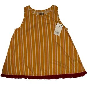 Harper Canyon Orange and White Striped Tank